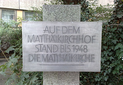 Matthäikirchdenkmal